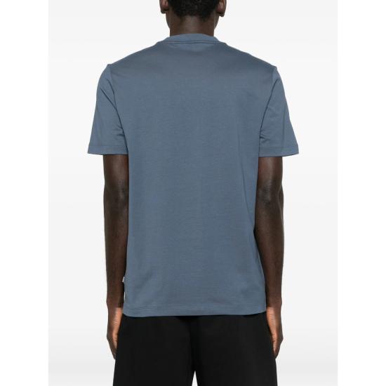 26SS 보스 반팔 티셔츠 50555799 468 BLUE - BOSS