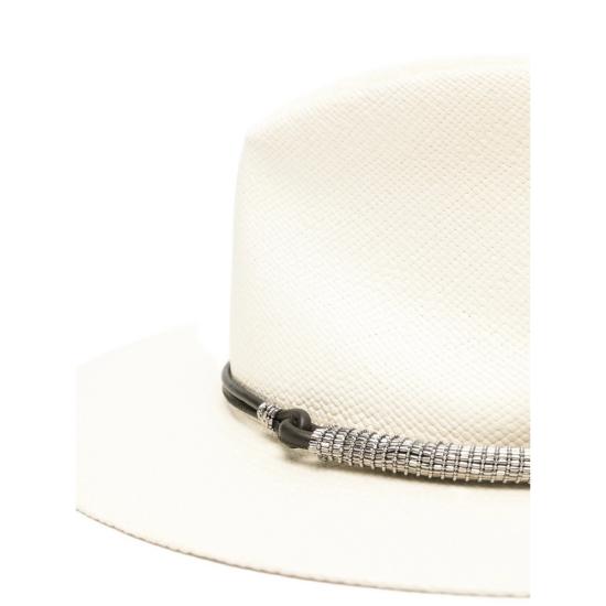 26SS 브루넬로 쿠치넬리 모자 MCAP90036 CUQ56 NEUTRALS - BRUNELLO CUCINELLI