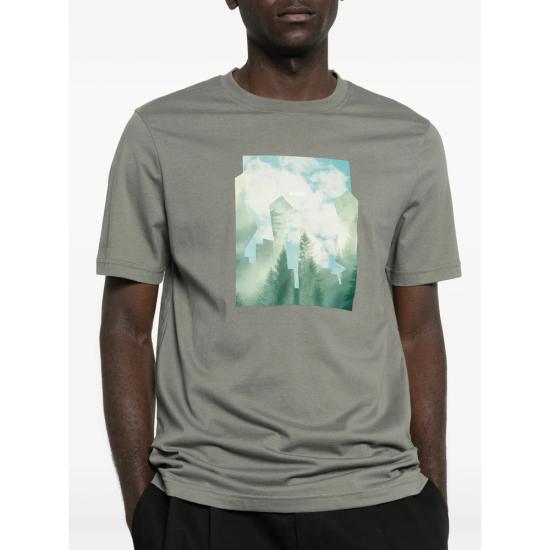 26SS 보스 반팔 티셔츠 50556024 076 GREY - BOSS