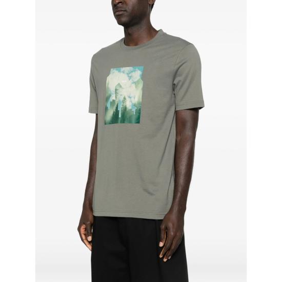 26SS 보스 반팔 티셔츠 50556024 076 GREY - BOSS