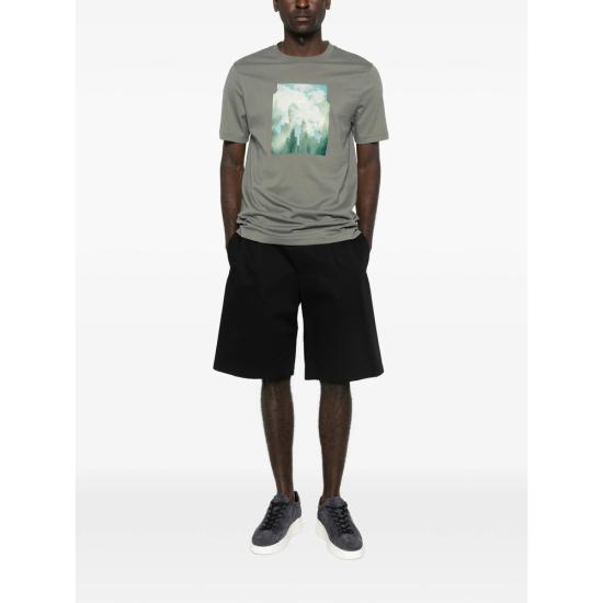 26SS 보스 반팔 티셔츠 50556024 076 GREY - BOSS