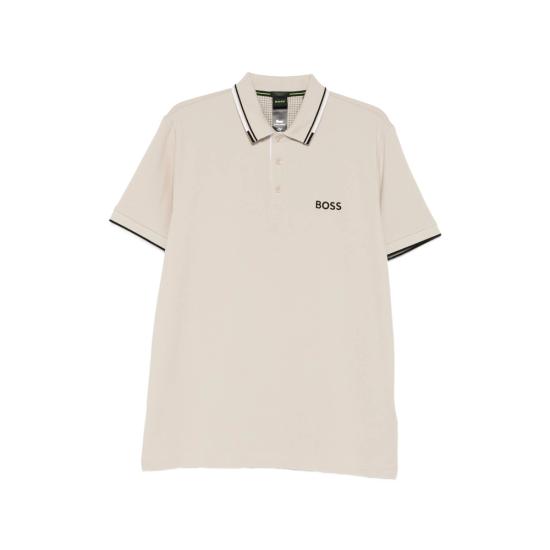 26SS 보스 폴로 티셔츠 50469102 272 NEUTRALS