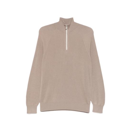 26SS 브루넬로 쿠치넬리 캐시미어 스웨터 M29400104 CSJ77 GREY