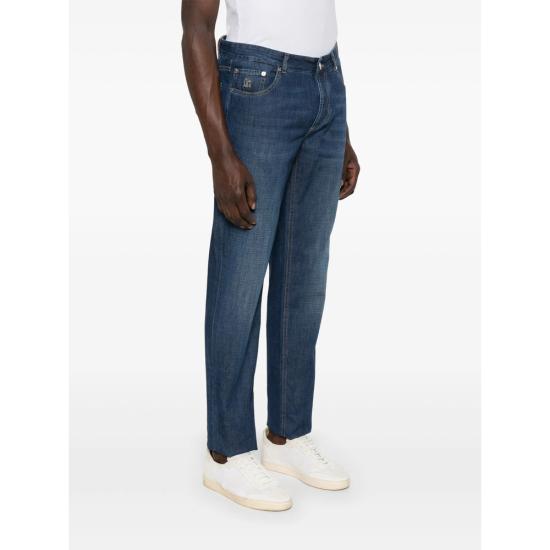 26SS 브루넬로 쿠치넬리 데님 팬츠 ME645D3210 C1468 BLUE - BRUNELLO CUCINELLI