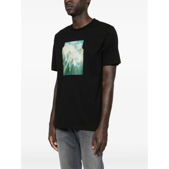 26SS 보스 반팔 티셔츠 50556024 001 BLACK - BOSS