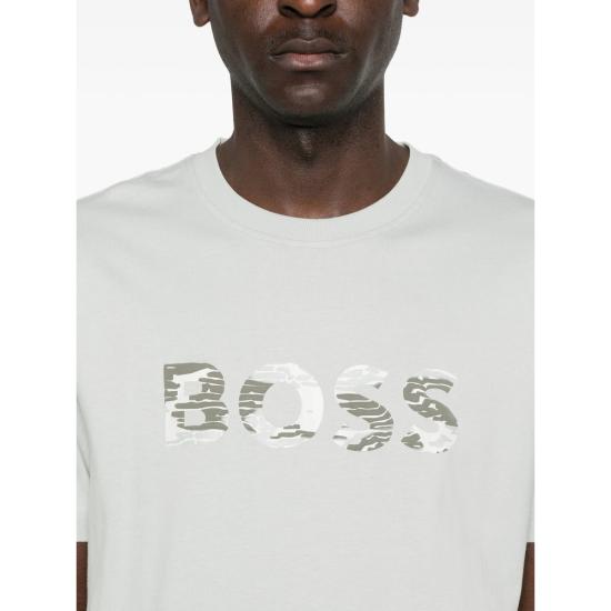 26SS 보스 반팔 티셔츠 50556009 043 GREY - BOSS