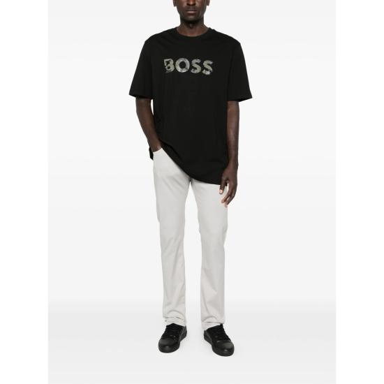26SS 보스 반팔 티셔츠 50556009 001 BLACK - BOSS