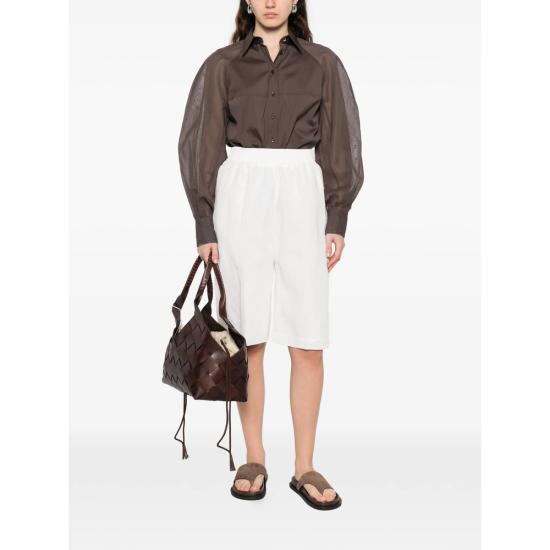 26SS 브루넬로 쿠치넬리 셔츠 M0091MO516 C8589 BROWN - BRUNELLO CUCINELLI