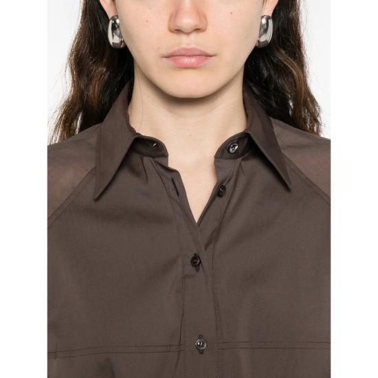 26SS 브루넬로 쿠치넬리 셔츠 M0091MO516 C8589 BROWN - BRUNELLO CUCINELLI