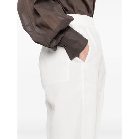 26SS 브루넬로 쿠치넬리 숏팬츠 M0F91SO699 C100 WHITE - BRUNELLO CUCINELLI