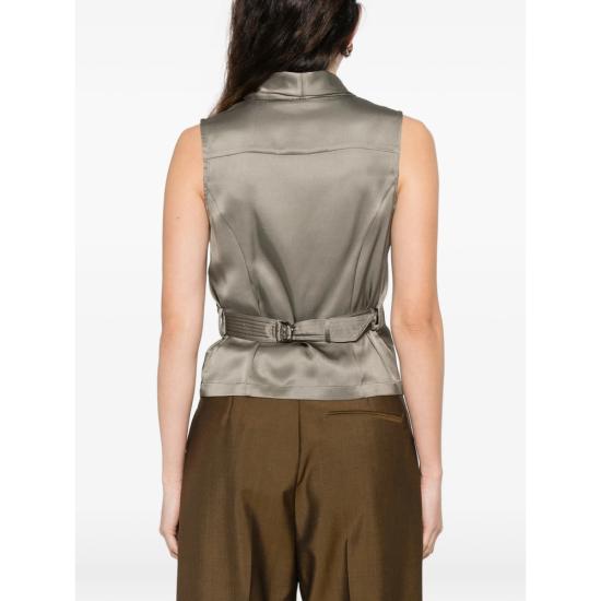 26SS 브루넬로 쿠치넬리 블라우스 MB179EG906 C9125 GREEN - BRUNELLO CUCINELLI