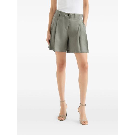 26SS 브루넬로 쿠치넬리 숏팬츠 MA698DV499 C1063 GREY - BRUNELLO CUCINELLI