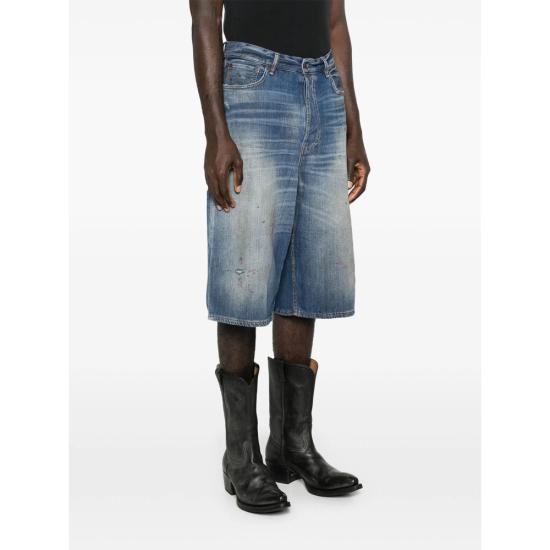 26SS 아크네 스튜디오 데님 숏팬츠 BE0213 MIDBL BLUE - ACNE STUDIOS
