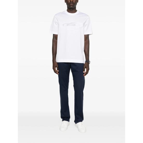 26SS 보스 반팔 티셔츠 50555828 100 WHITE - BOSS