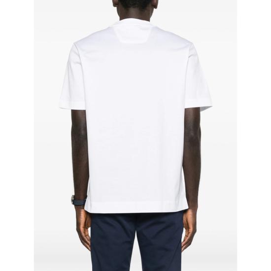 26SS 보스 반팔 티셔츠 50555828 100 WHITE - BOSS