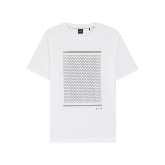 26SS 보스 반팔 티셔츠 50554333 100 WHITE