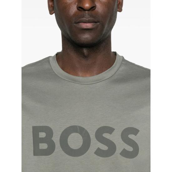26SS 보스 반팔 티셔츠 50481923 077 GREY - BOSS