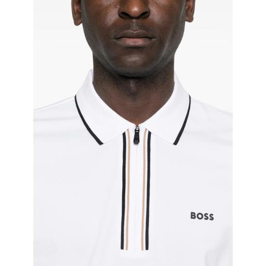 26SS 보스 폴로 티셔츠 50555698 100 WHITE - BOSS