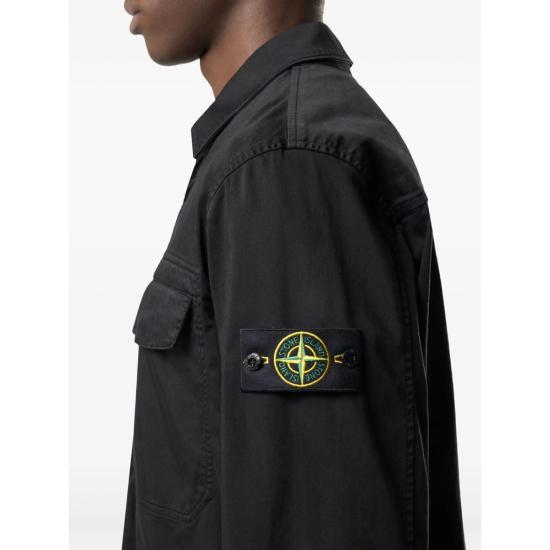 26SS 스톤 아일랜드 긴팔 셔츠 151200015 S0012 V0029 BLACK - STONE ISLAND