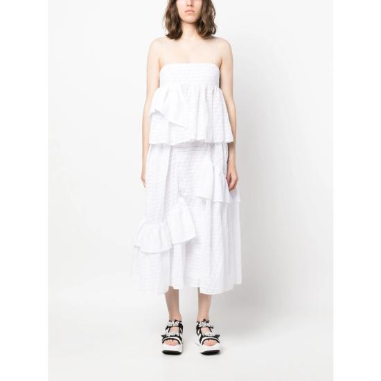 26SS 세실리아 반센 민소매 티셔츠 RTW11007 BEA WHITE - CECILIE BAHNSEN