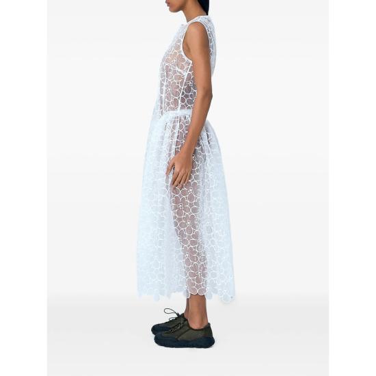 26SS 세실리아 반센 미디 원피스 RTW10026 CATE WHITE - CECILIE BAHNSEN