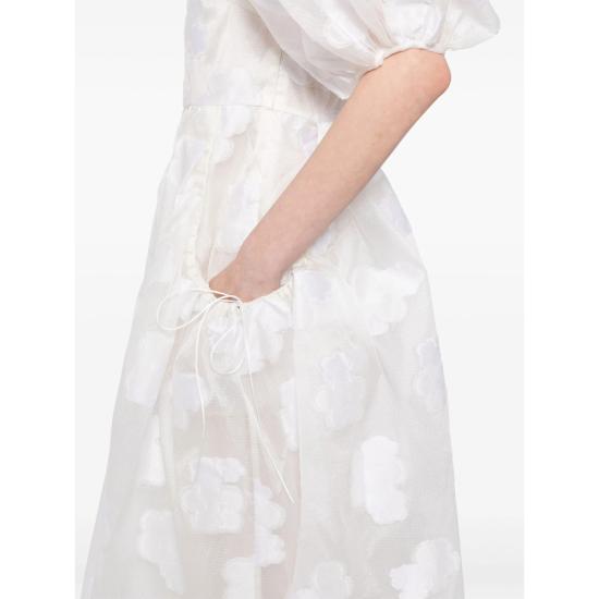 26SS 세실리아 반센 미디 원피스 RTW10026 CATE WHITE - CECILIE BAHNSEN