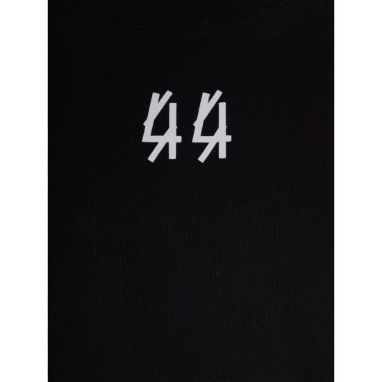 26SS 44레이블 반팔 티셔츠 B0030556 FA706 P767 BLACK - 44 LABEL