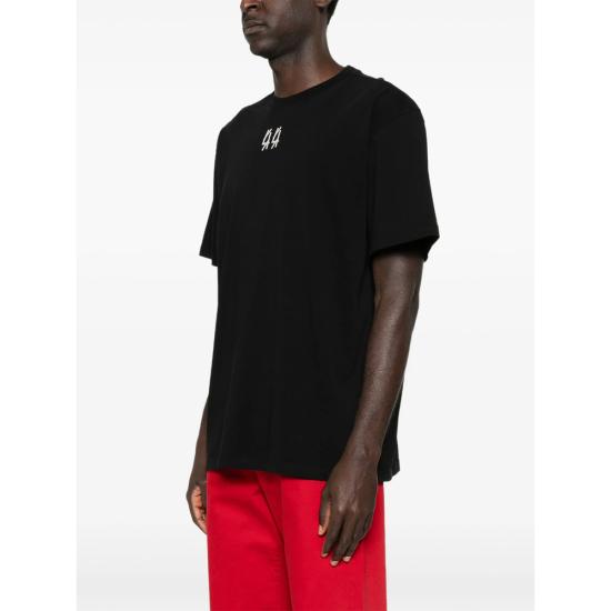 26SS 44레이블 반팔 티셔츠 B0030556 FA706 P447 BLACK - 44 LABEL