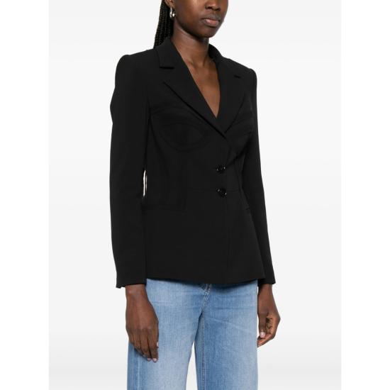 26SS 엘리자베타프랜치 수트 자켓 GI19761E2 110 BLACK - ELISABETTA FRANCHI