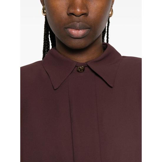 26SS 엘리자베타프랜치 블라우스 CA14761E2 644 BROWN - ELISABETTA FRANCHI