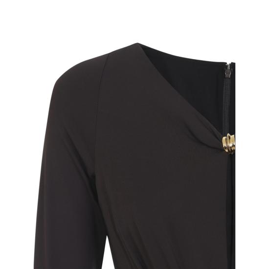 26SS 엘리자베타프랜치 롱 원피스 ABR1461E2 EV9 BROWN - ELISABETTA FRANCHI