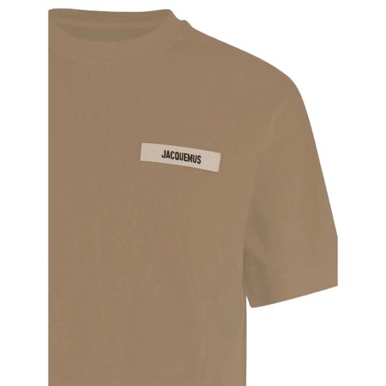 26SS 자크뮈스 그로그랭 로고 티셔츠 TSM00133 AJ00226 180 NEUTRALS - JACQUEMUS
