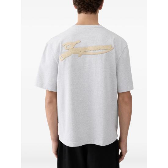 26SS 자크뮈스 반팔 티셔츠 TSM00624 AJ00045 9CI GREY - JACQUEMUS