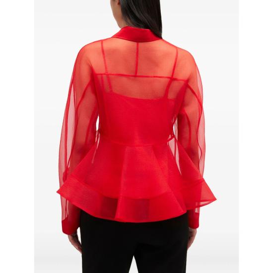 26SS 가니 셔츠 A1040098 05P RED - GANNI