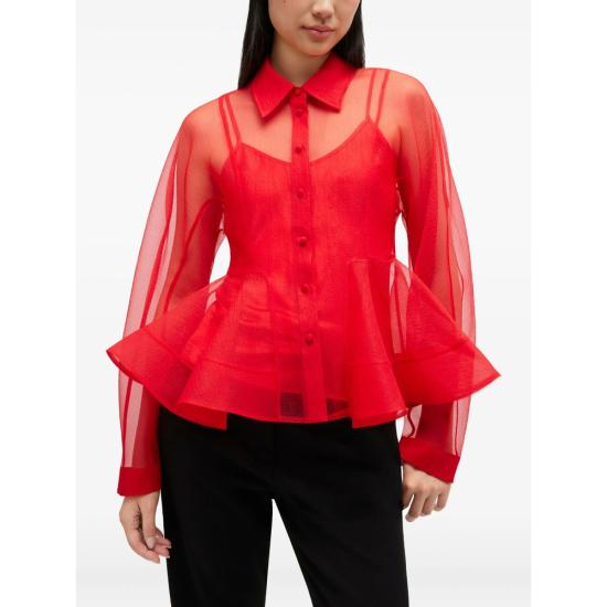 26SS 가니 셔츠 A1040098 05P RED - GANNI