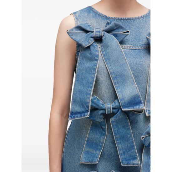 26SS 가니 라이트 리지드 데님 드레스 A1030213 567 BLUE - GANNI