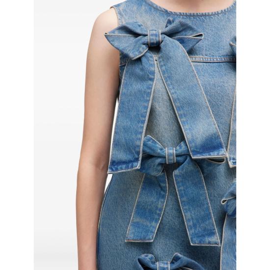 26SS 가니 데님 원피스 A1030213 567 BLUE - GANNI