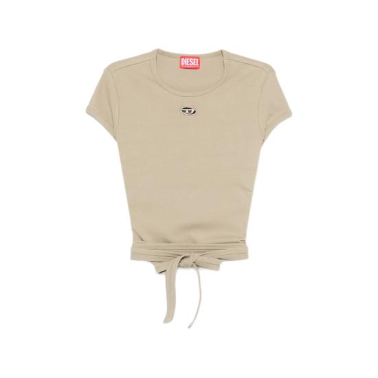 26SS 디젤 반팔 티셔츠 0EJAI A21197 5GD NEUTRALS