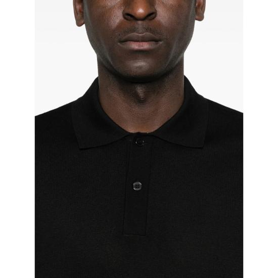 26SS 삼소앤삼소 폴로 티셔츠 15477 SAROWAN BLACK - SAMSOE SAMSOE