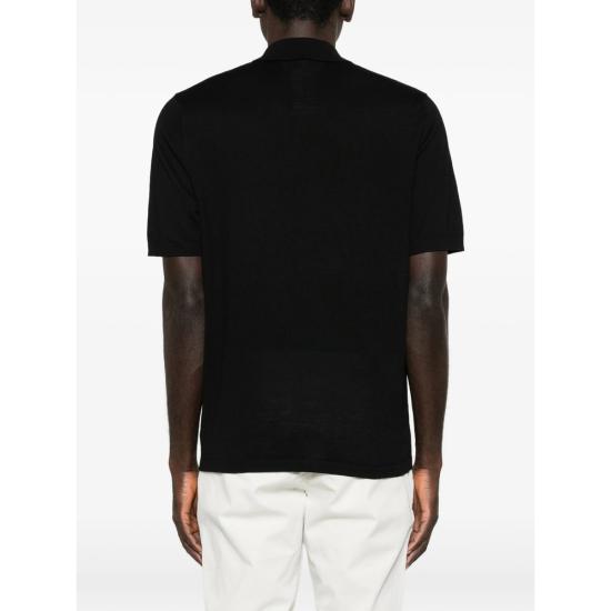 26SS 삼소앤삼소 폴로 티셔츠 15477 SAROWAN BLACK - SAMSOE SAMSOE