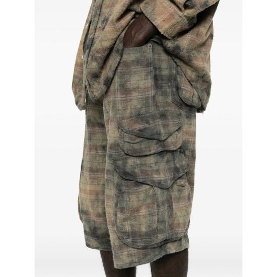 26SS 알13 숏팬츠 R13MR552 R656B BORAN GREEN BROWN - R13