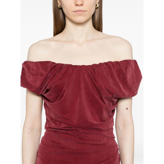 26SS 비비안웨스트우드 숏 원피스 1102001G J008E H406 RED - VIVIENNE WESTWOOD