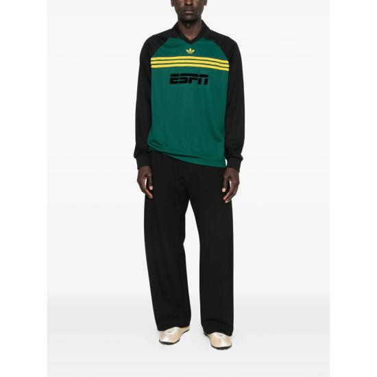 26SS 아디다스 긴팔 티셔츠 KE3315 GREEN BLACK - ADIDAS