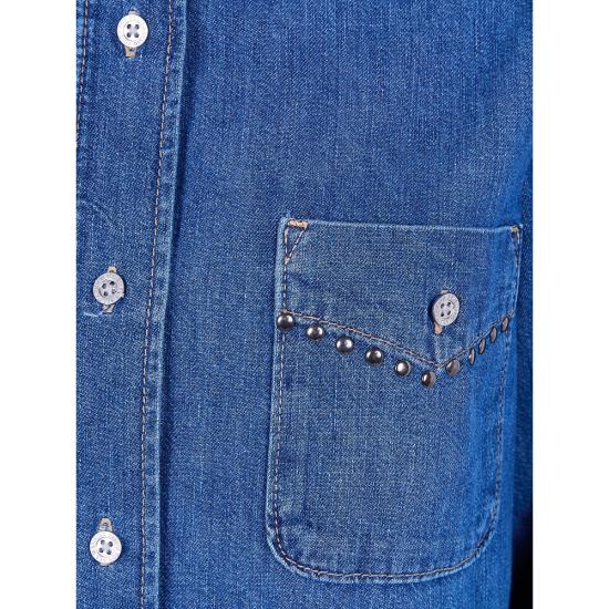 26SS 세븐포올맨카인드 셔츠 7U84TC21 WESTERN 21C BLUE - 7 FOR ALL MANKIND