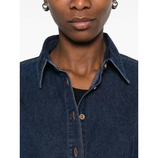 26SS 세븐포올맨카인드 셔츠 7U5D0D16 SHAPED 1ZI BLUE - 7 FOR ALL MANKIND