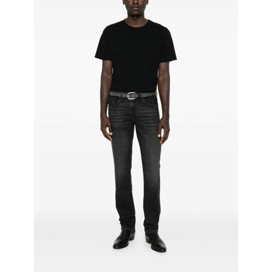 26SS 세븐포올맨카인드 데님 팬츠 7TC40B82 SLIMMY 1VY BLACK - 7 FOR ALL MANKIND