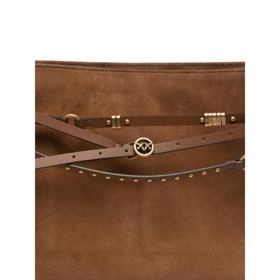 26SS 핑코 숄더백 105903 A0F6 L17Q BROWN - PINKO