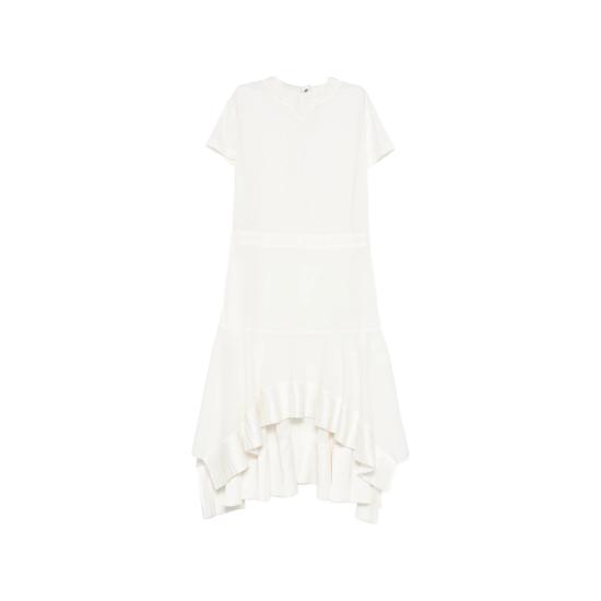 26SS 사카이 숏 원피스 26 08324 151 WHITE