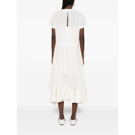 26SS 사카이 숏 원피스 26 08324 151 WHITE - SACAI