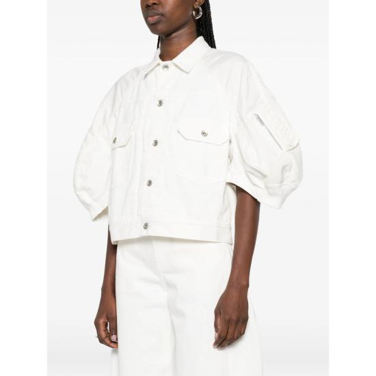 26SS 사카이 데님 자켓 26 08312 151 WHITE - SACAI